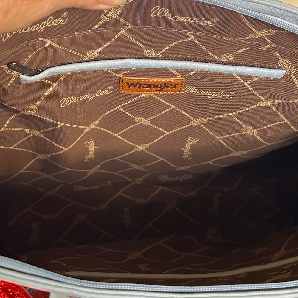 Wrangler Leopard Patchwork Print Concealed Carry … - image 6